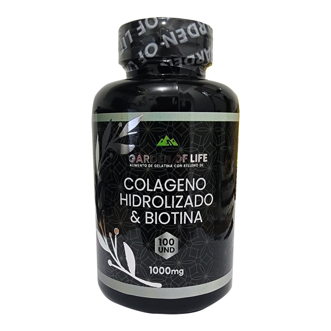 COLAGENO Y BIOTINA X100 (capsulas de gel suave)